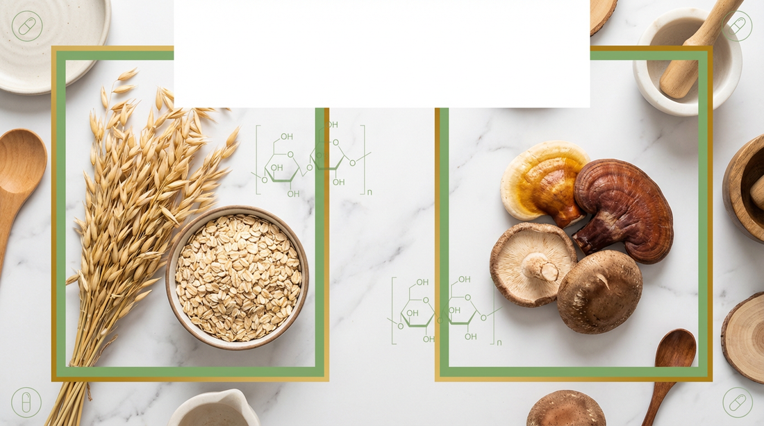 How Mushroom Beta-Glucans Differ from Oat Beta-Glucans for Immune Health