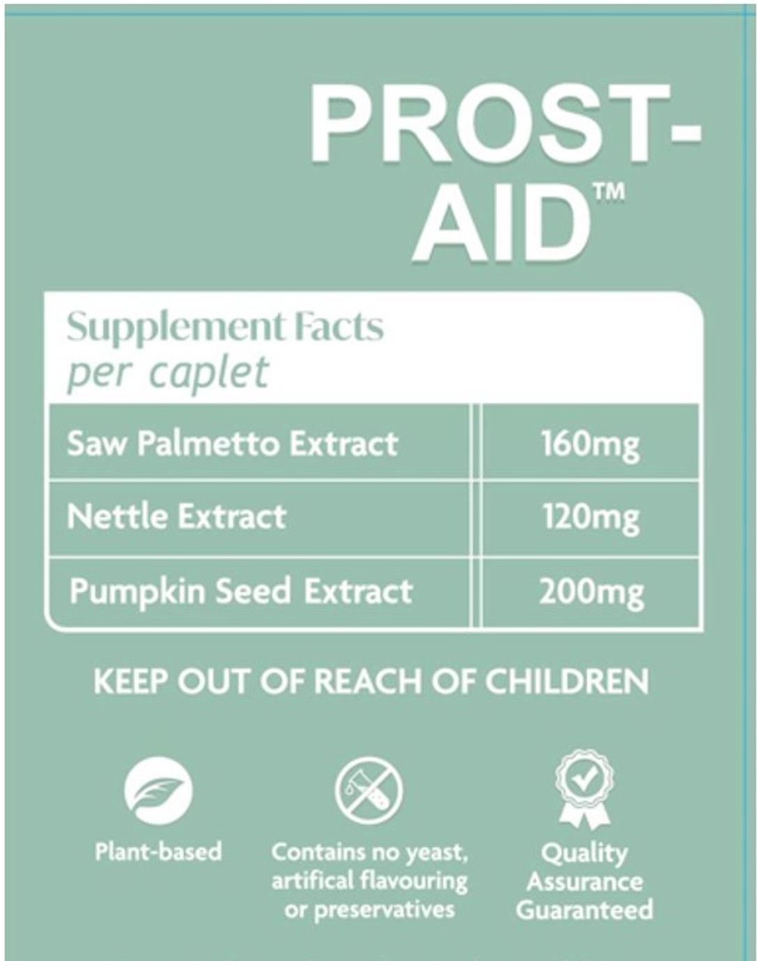 Plant Based Supplements | Prost-Aid™